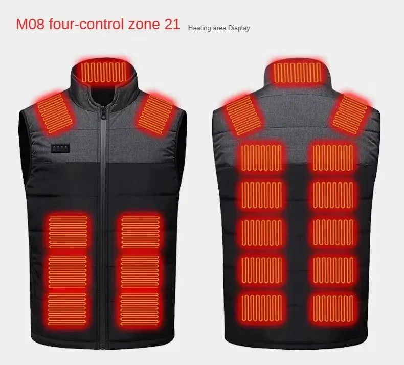 21 Area Heated Vest Jacket