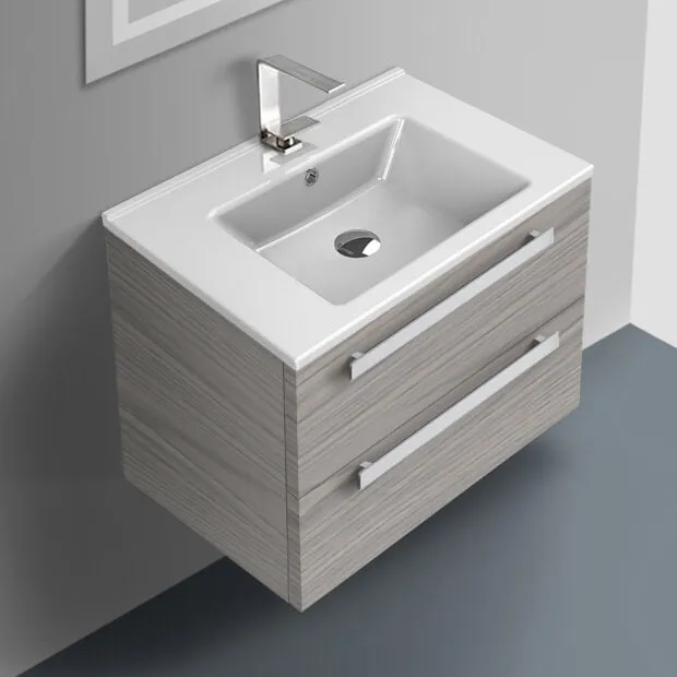 24 Inch Vanity Cabinet With Fitted Sink