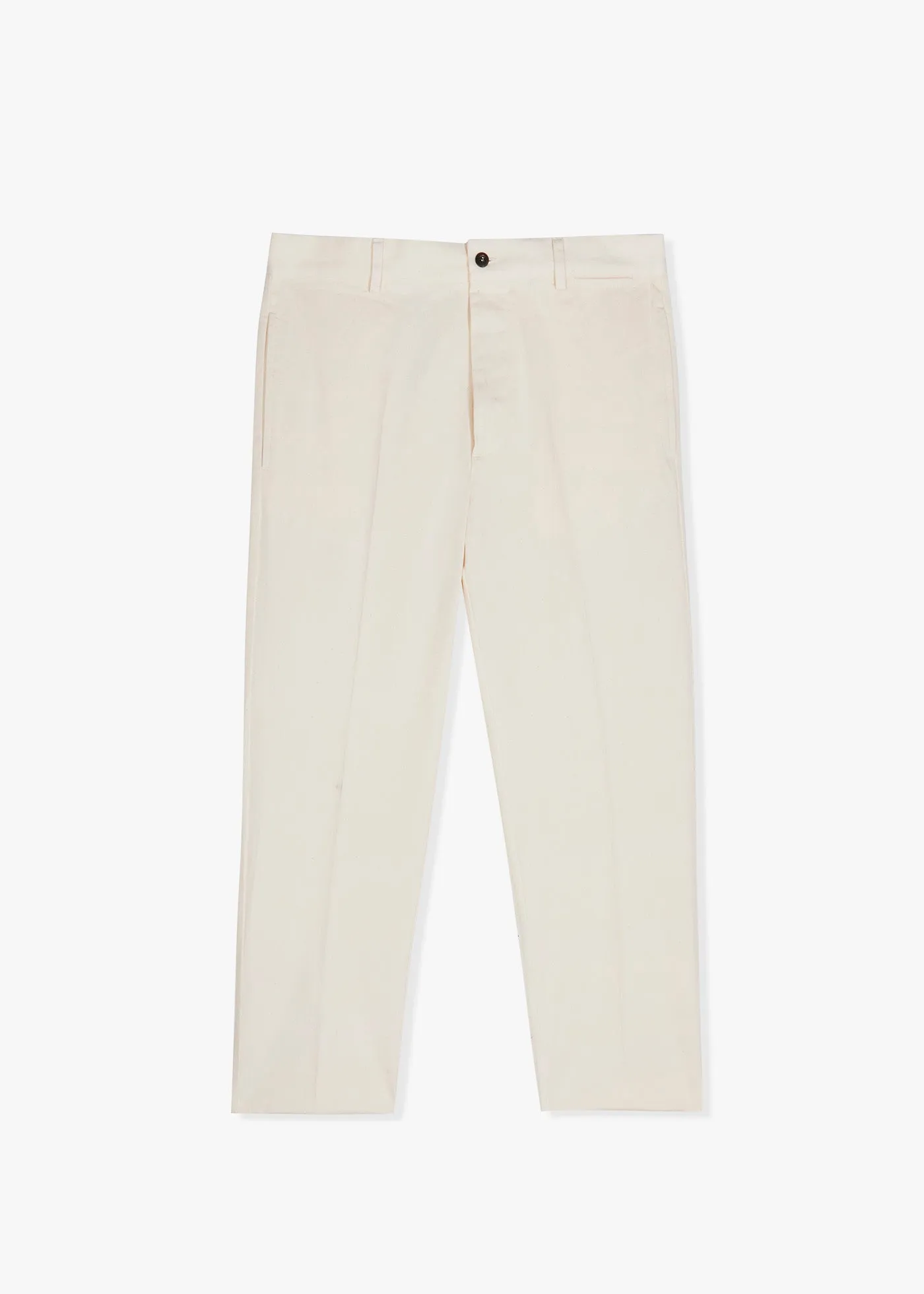 AAUGUSTO STRAIGHT-LEG COTTON TROUSERS