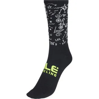 Ale Cycling Versilia Meryl Socks Men Black