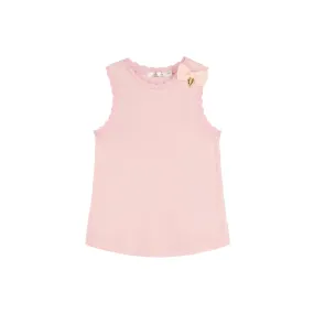 Angel's Face Girls Sleeveless Jay Top In Fairy Pink