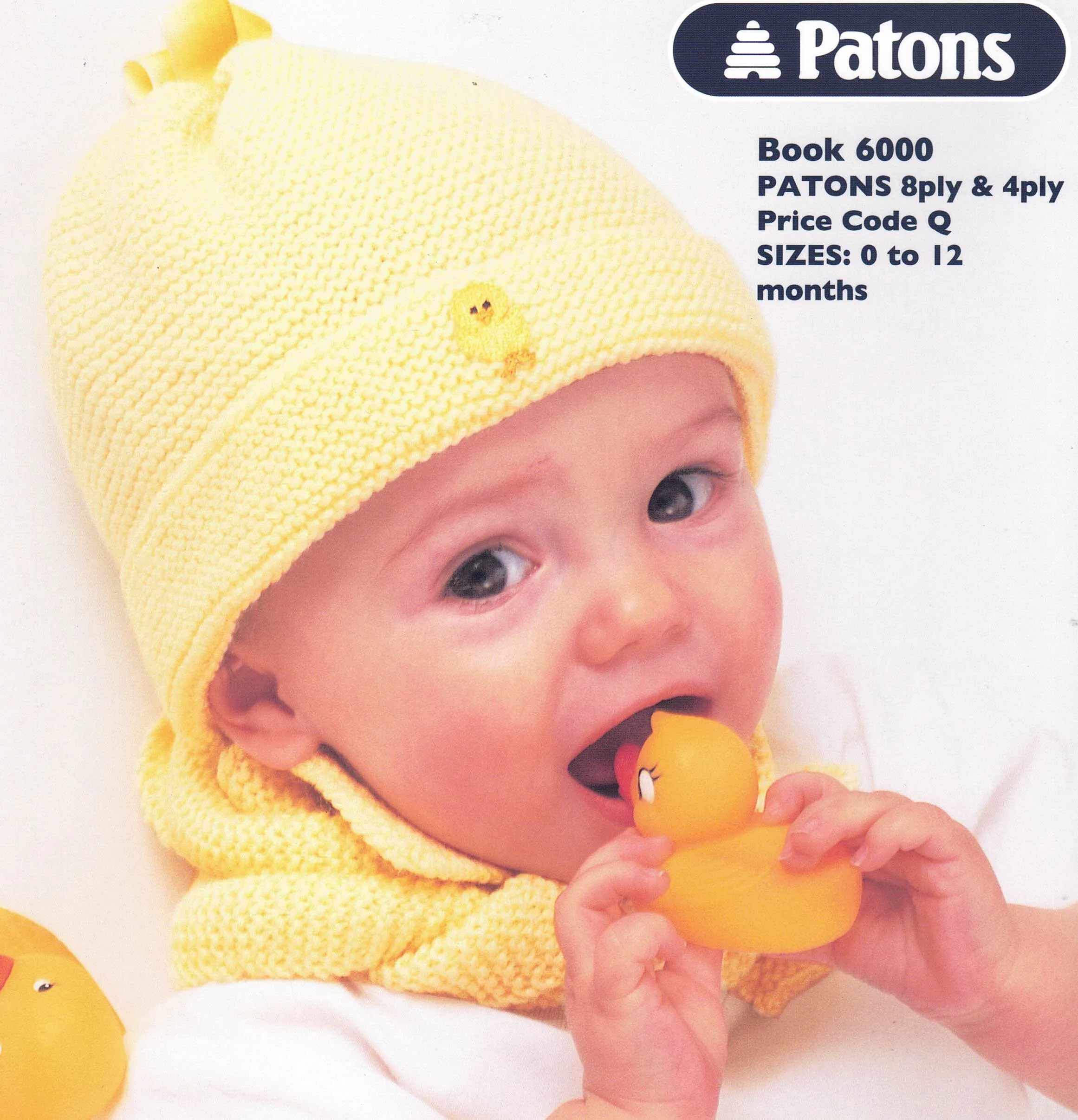 Baby - Patons Book 6000 Quick & Easy Baby Knits