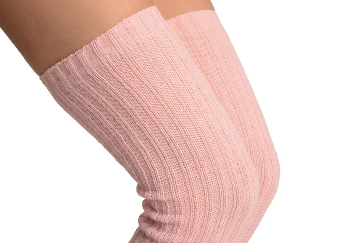 Baby Pink Stirrup Dance/Ballet Leg Warmers