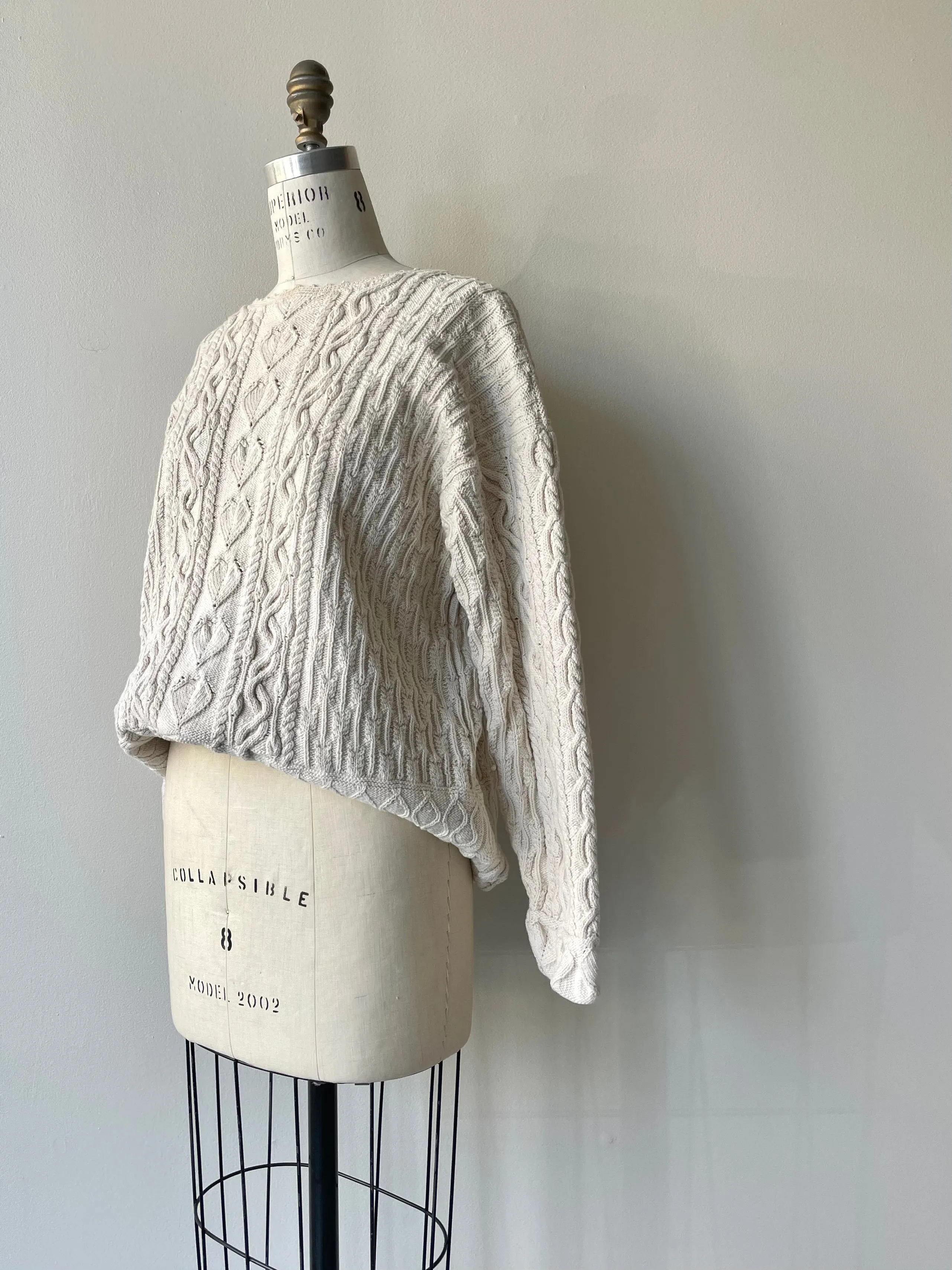 Banana Republic Cotton Sweater | 1990s