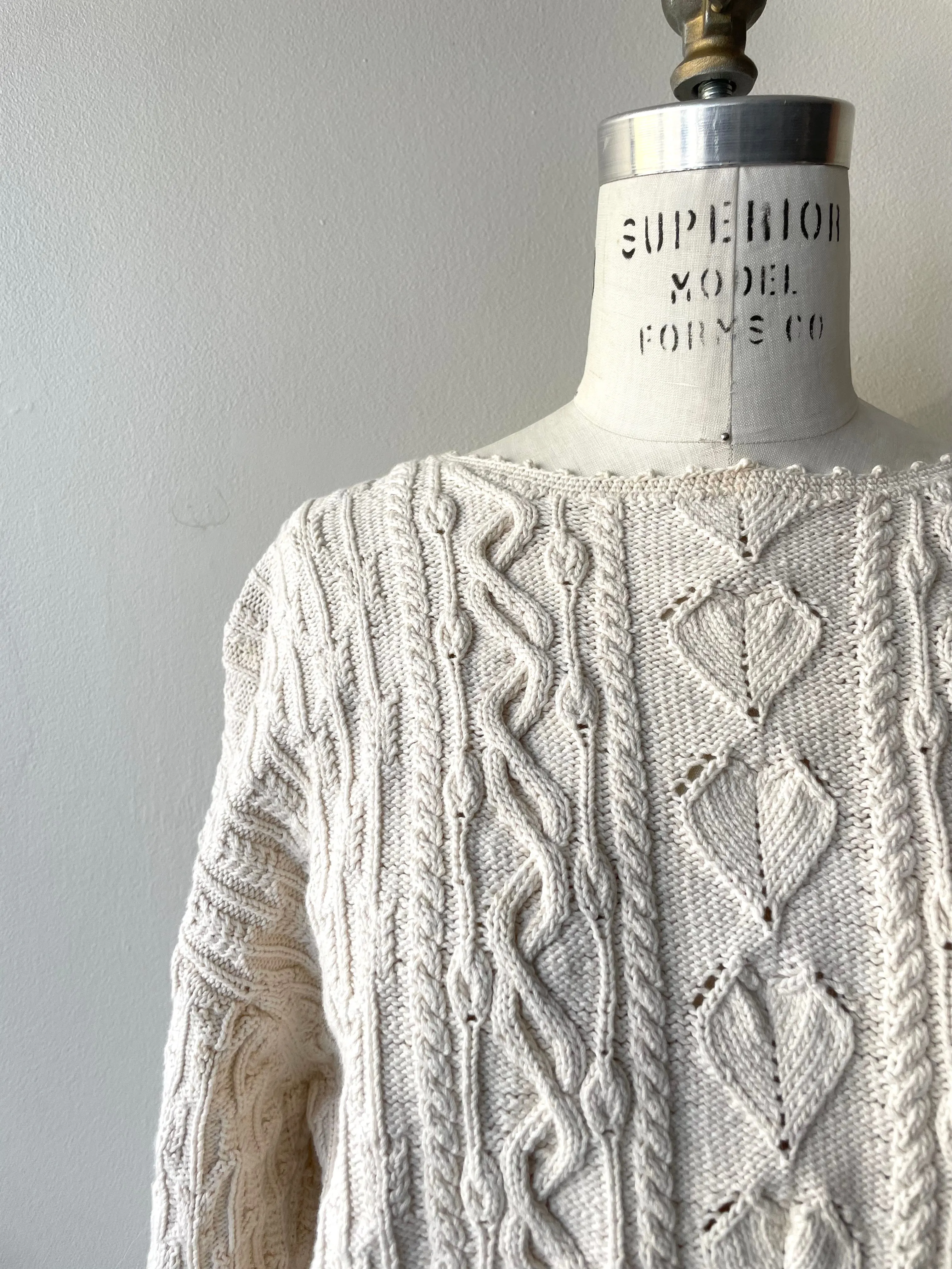 Banana Republic Cotton Sweater | 1990s