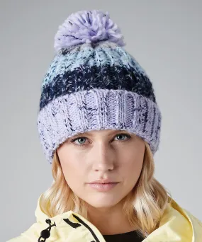 Beechfield Corkscrew Pom Pom Beanie