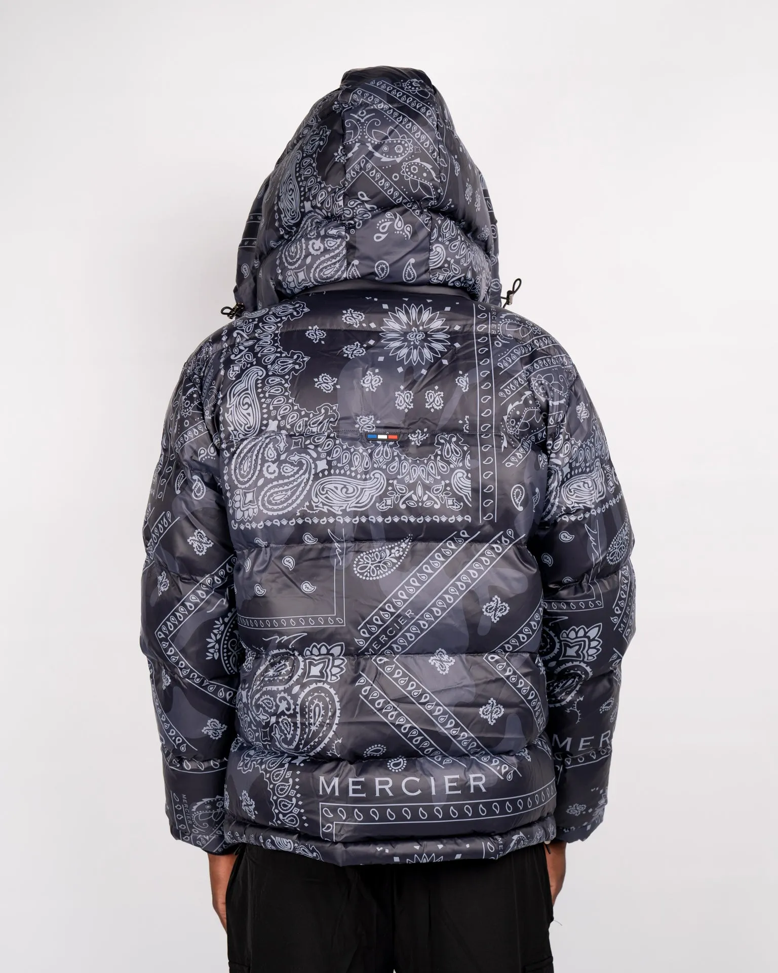 Black Grey Paisley Mercier Jacket