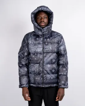 Black Grey Paisley Mercier Jacket