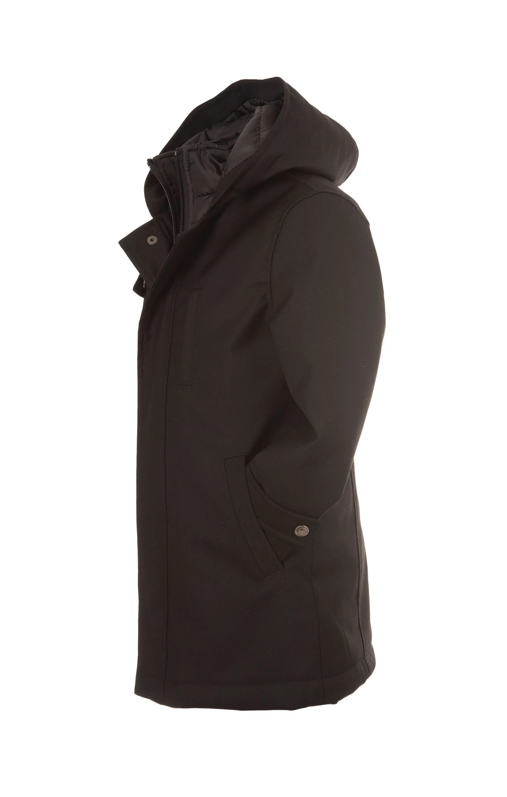 Black New Gotham Coat