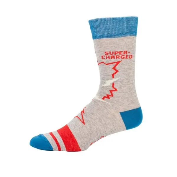 Blue Q Men's Crew Socks | Video Game