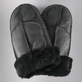 BOL Men's Shearling Leather Mittens