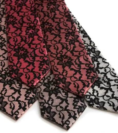 Boudoir Lace Necktie