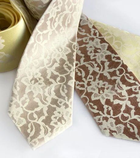 Boudoir Lace Necktie