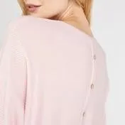 Camellia Batwing Rib Detail Sweater