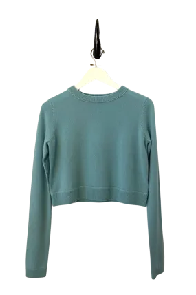 Cashmere All Thumbs Sweater in Lagoon