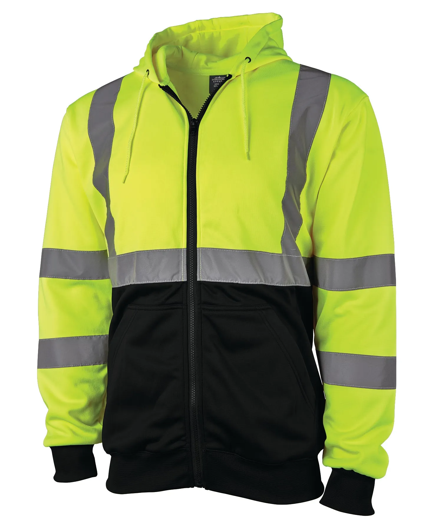 Charles River Men's Hi-Vis Full Zip Jacket