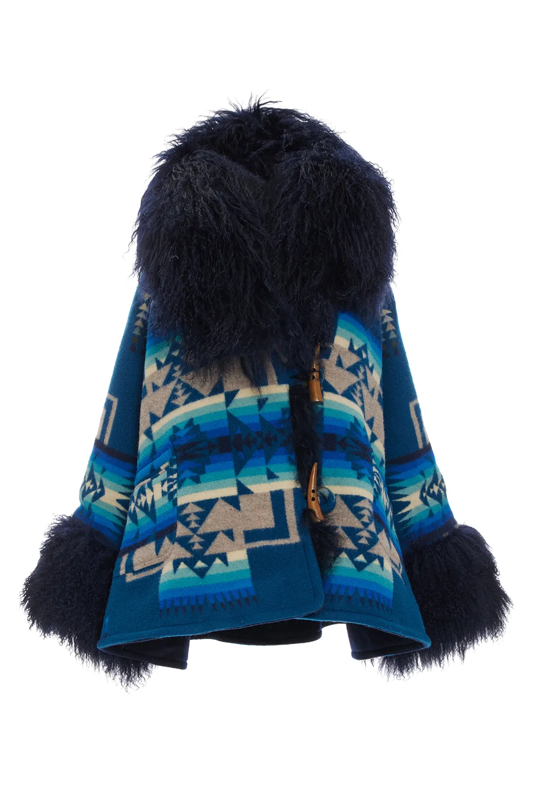 Chief Joseph Shearling Cloak