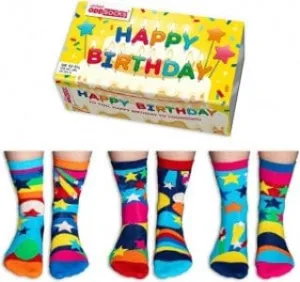 Children's Happy Birthday Oddsocks