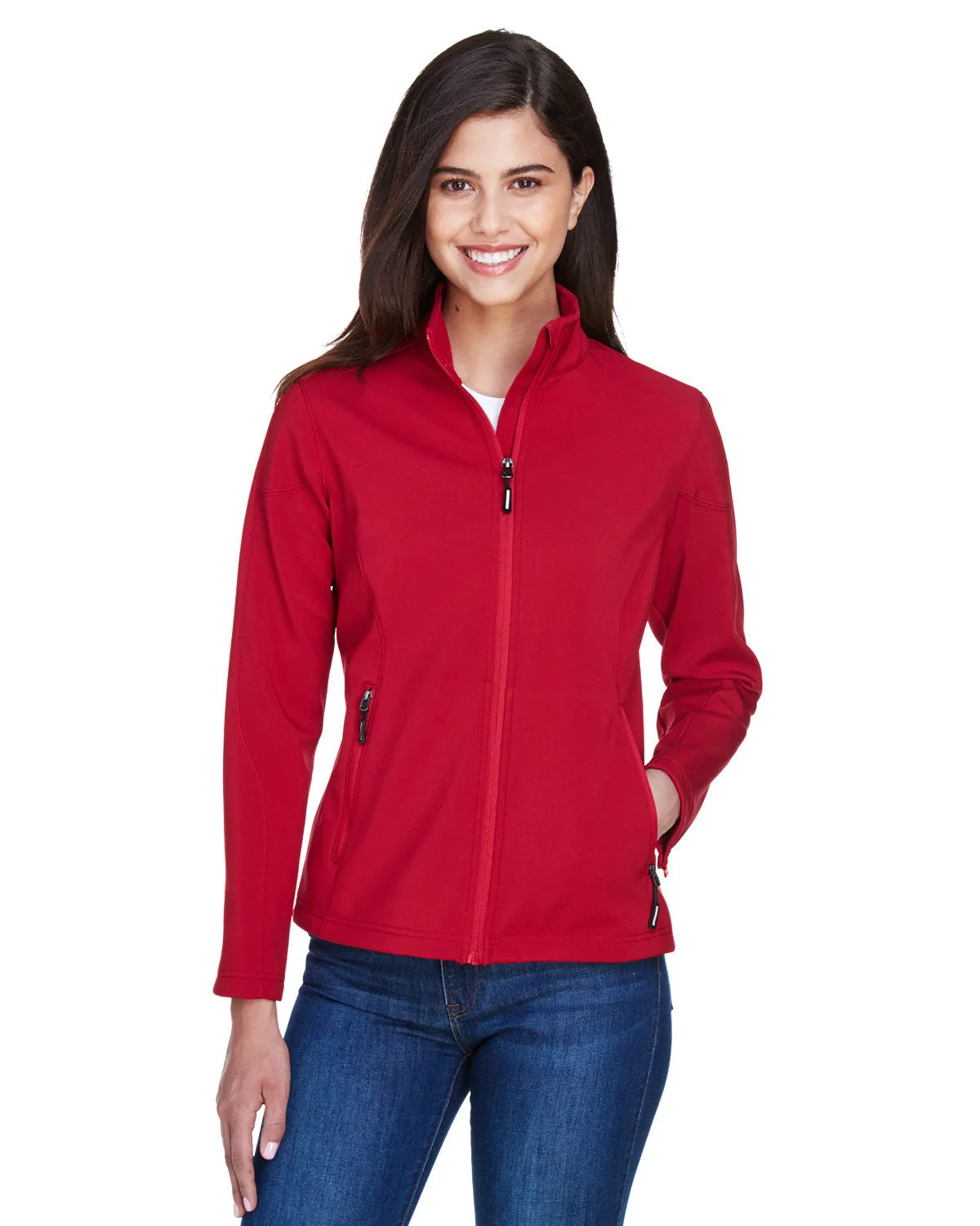 CORE365 Ladies' Cruise Two-Layer Fleece Bonded Soft Shell Jacket