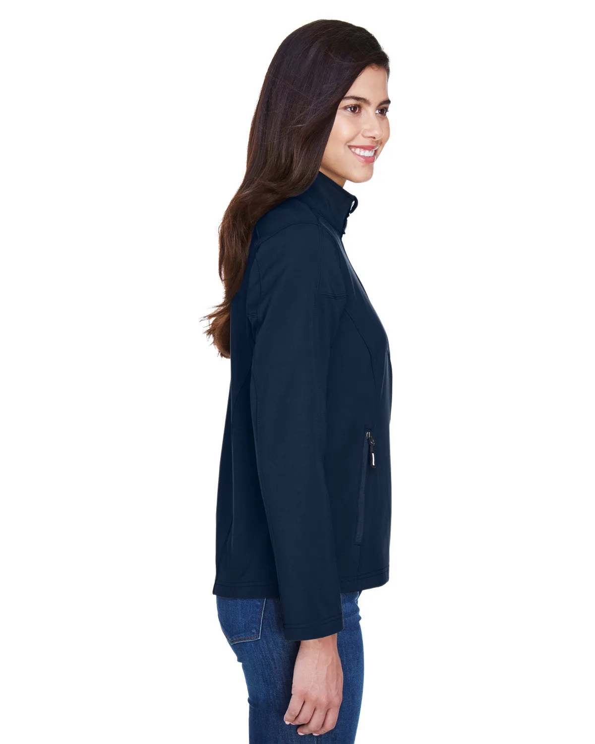 CORE365 Ladies' Cruise Two-Layer Fleece Bonded Soft Shell Jacket