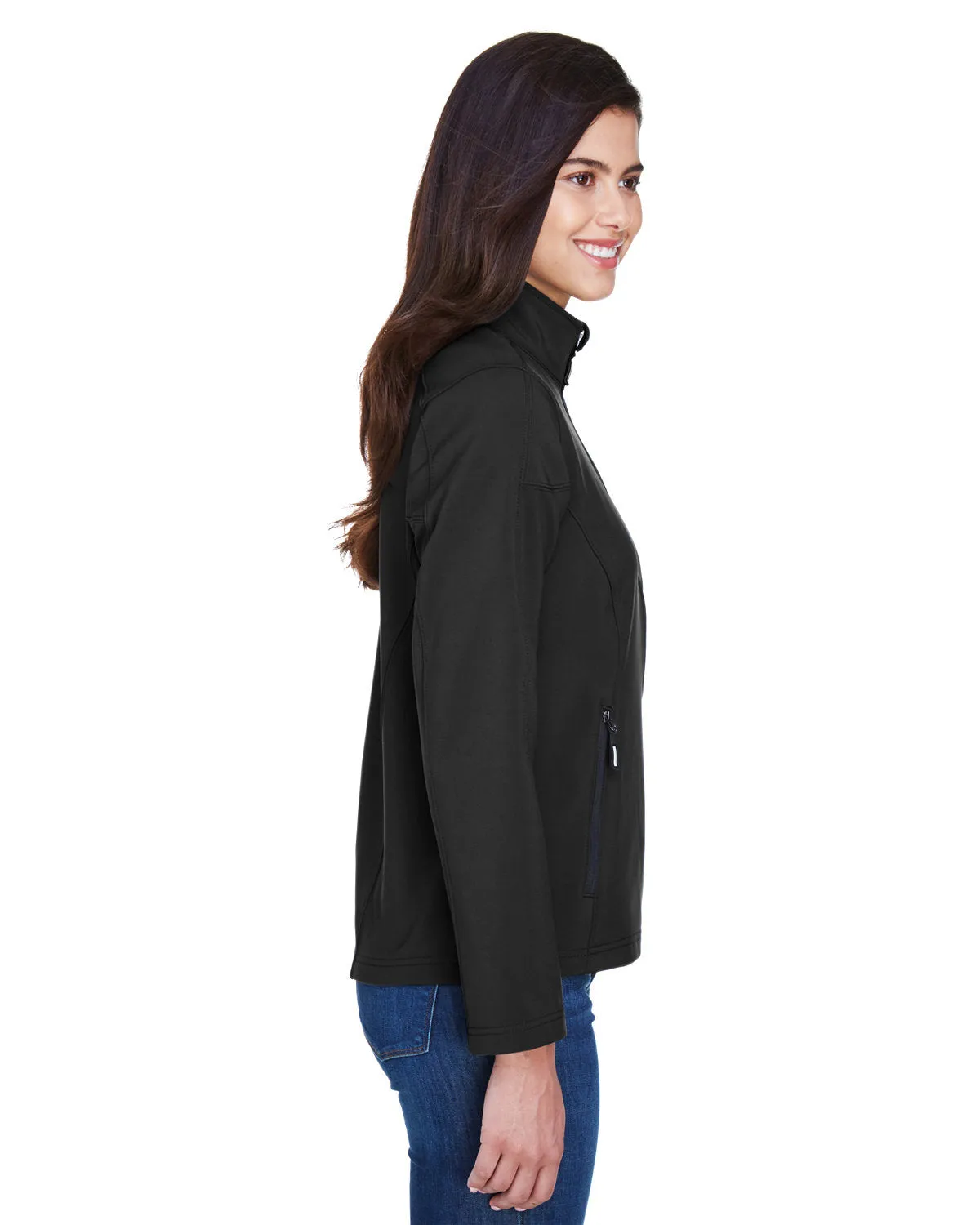 CORE365 Ladies' Cruise Two-Layer Fleece Bonded Soft Shell Jacket