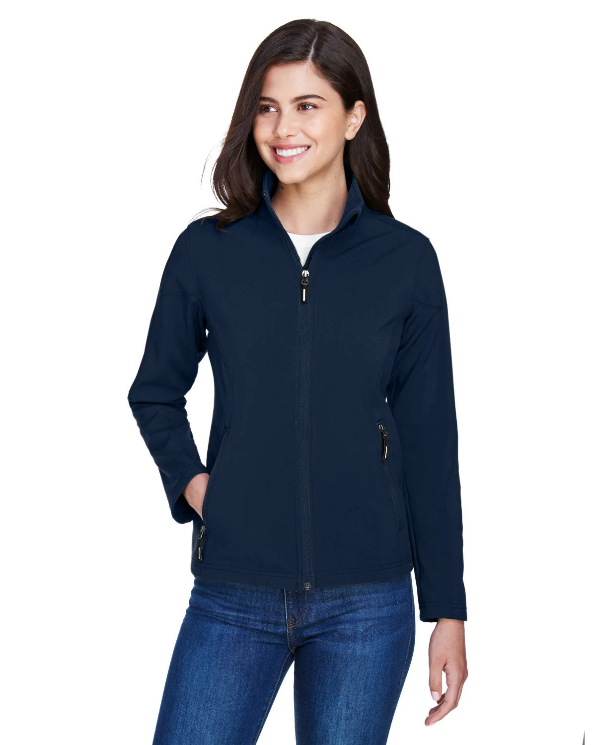 CORE365 Ladies' Cruise Two-Layer Fleece Bonded Soft Shell Jacket