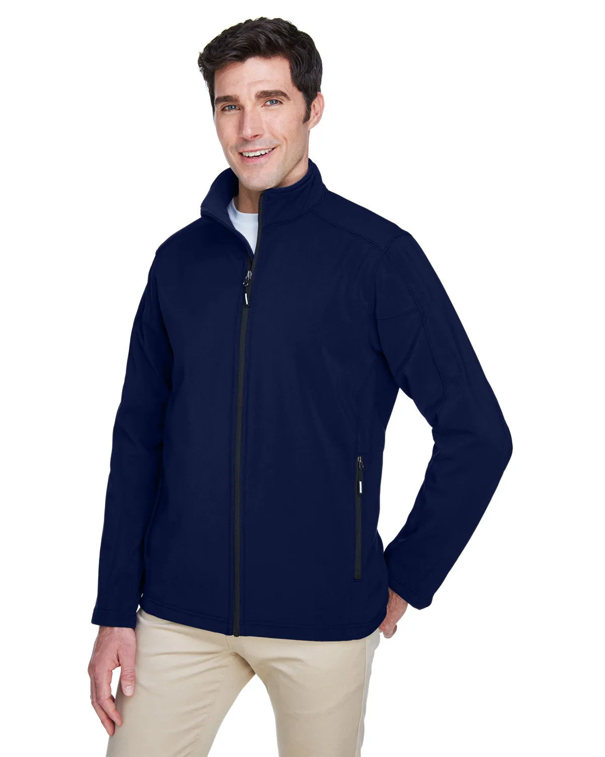 CORE365 Men's Cruise Two-Layer Fleece Bonded Soft Shell Jacket