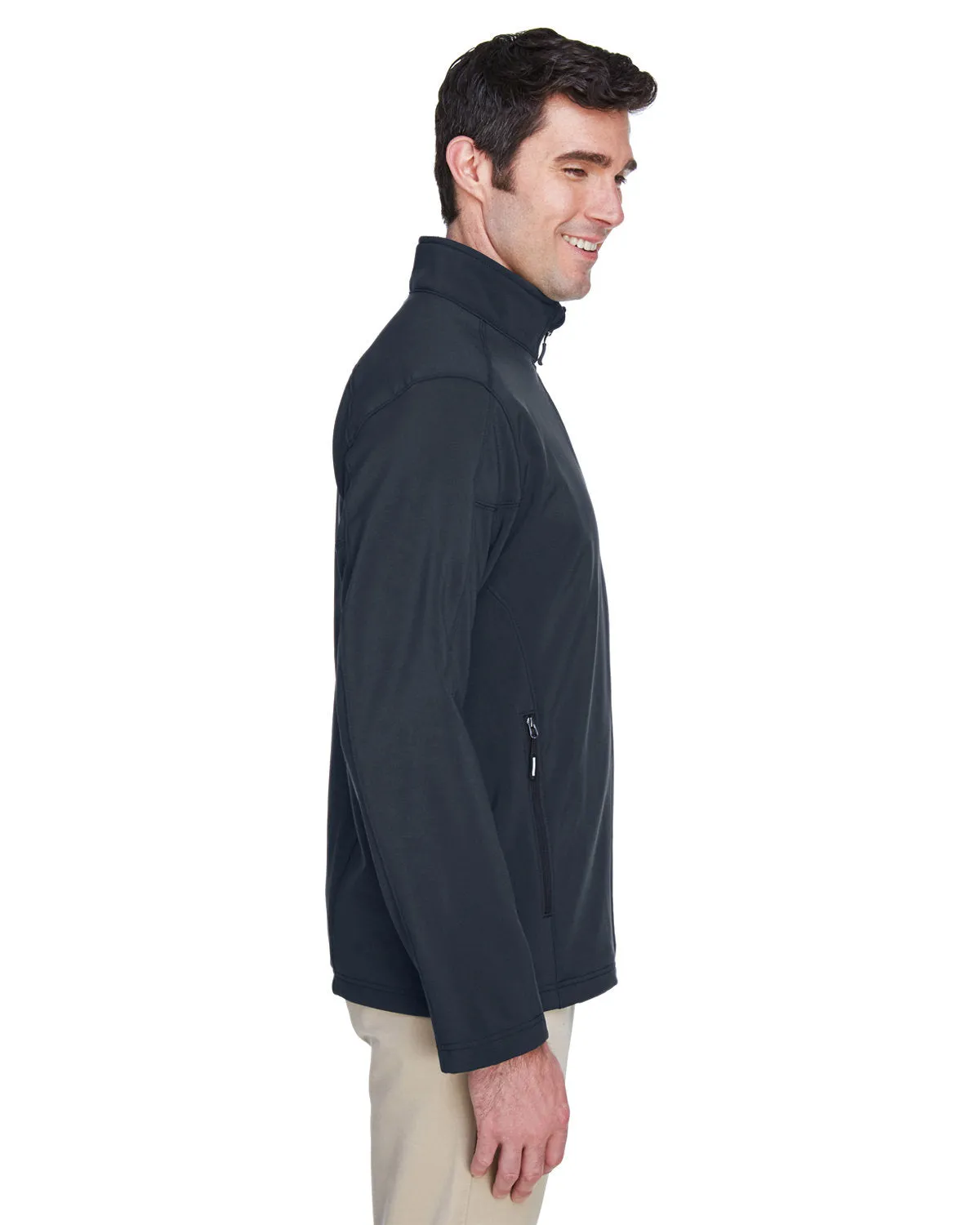 CORE365 Men's Cruise Two-Layer Fleece Bonded Soft Shell Jacket