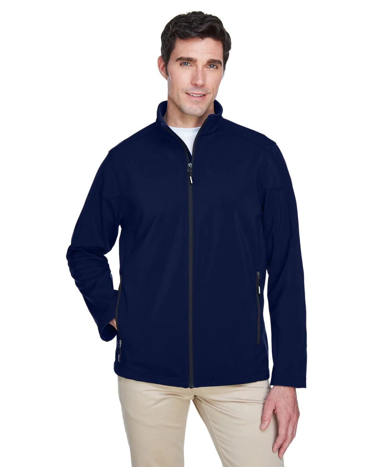 CORE365 Men's Cruise Two-Layer Fleece Bonded Soft Shell Jacket