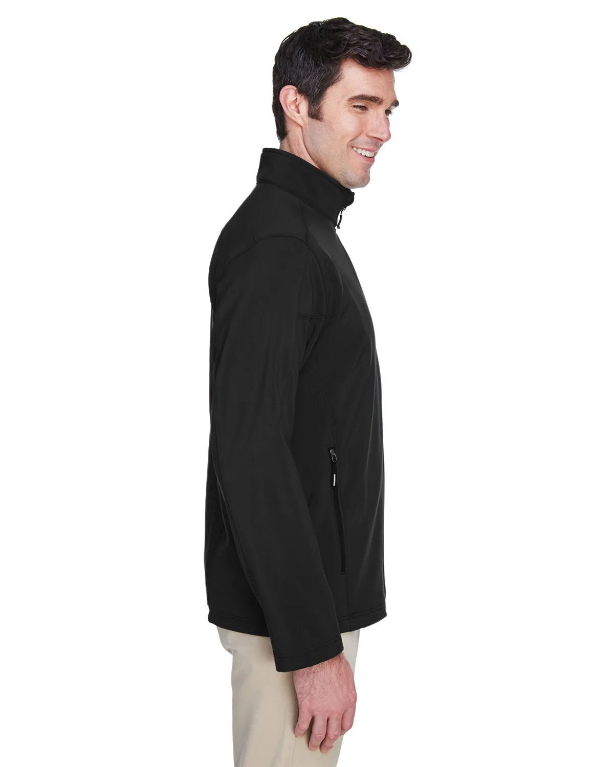 CORE365 Men's Cruise Two-Layer Fleece Bonded Soft Shell Jacket