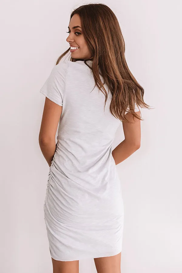 Coveted Chic Dress In Grey