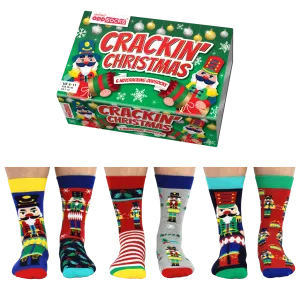 Crackin' Christmas Nutcracker Men's Socks