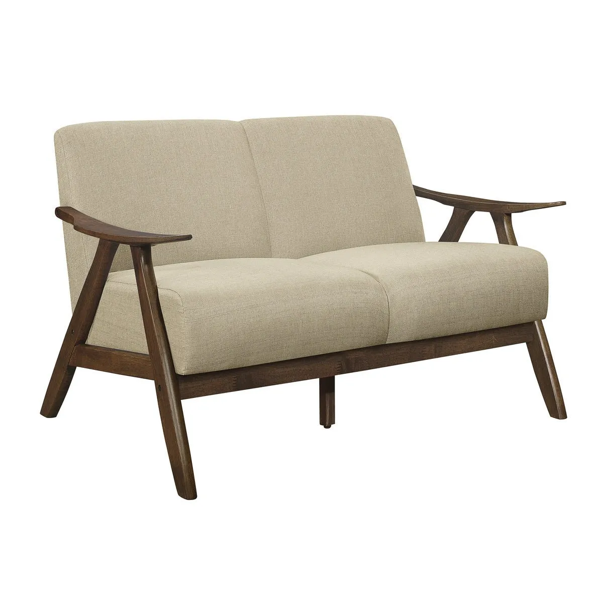 Damala Beige Love Seat