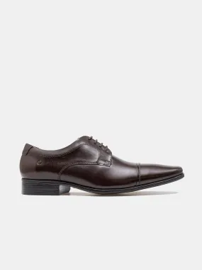 Democrata Men's Metropolitan Aspen Mahogany Leather Shoes