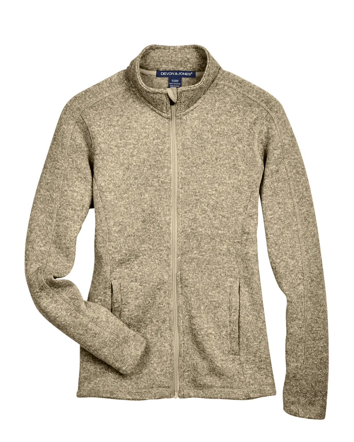 Devon & Jones Ladies' Bristol Full-Zip Sweater Fleece Jacket