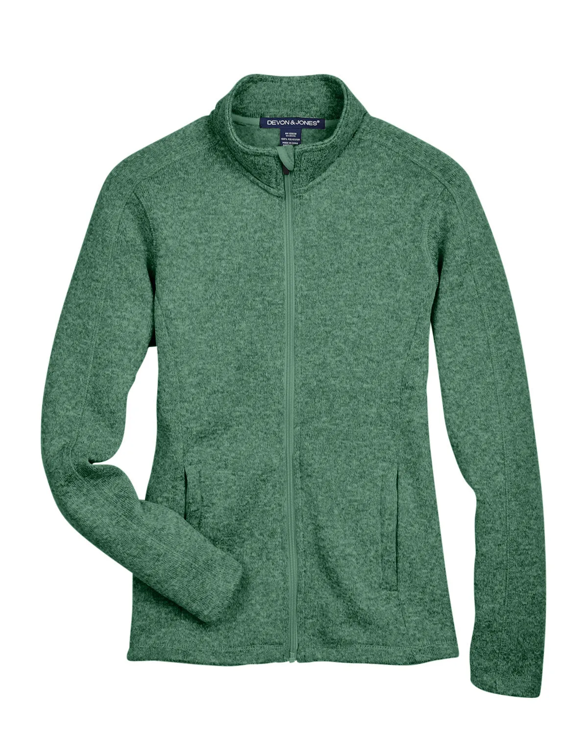 Devon & Jones Ladies' Bristol Full-Zip Sweater Fleece Jacket