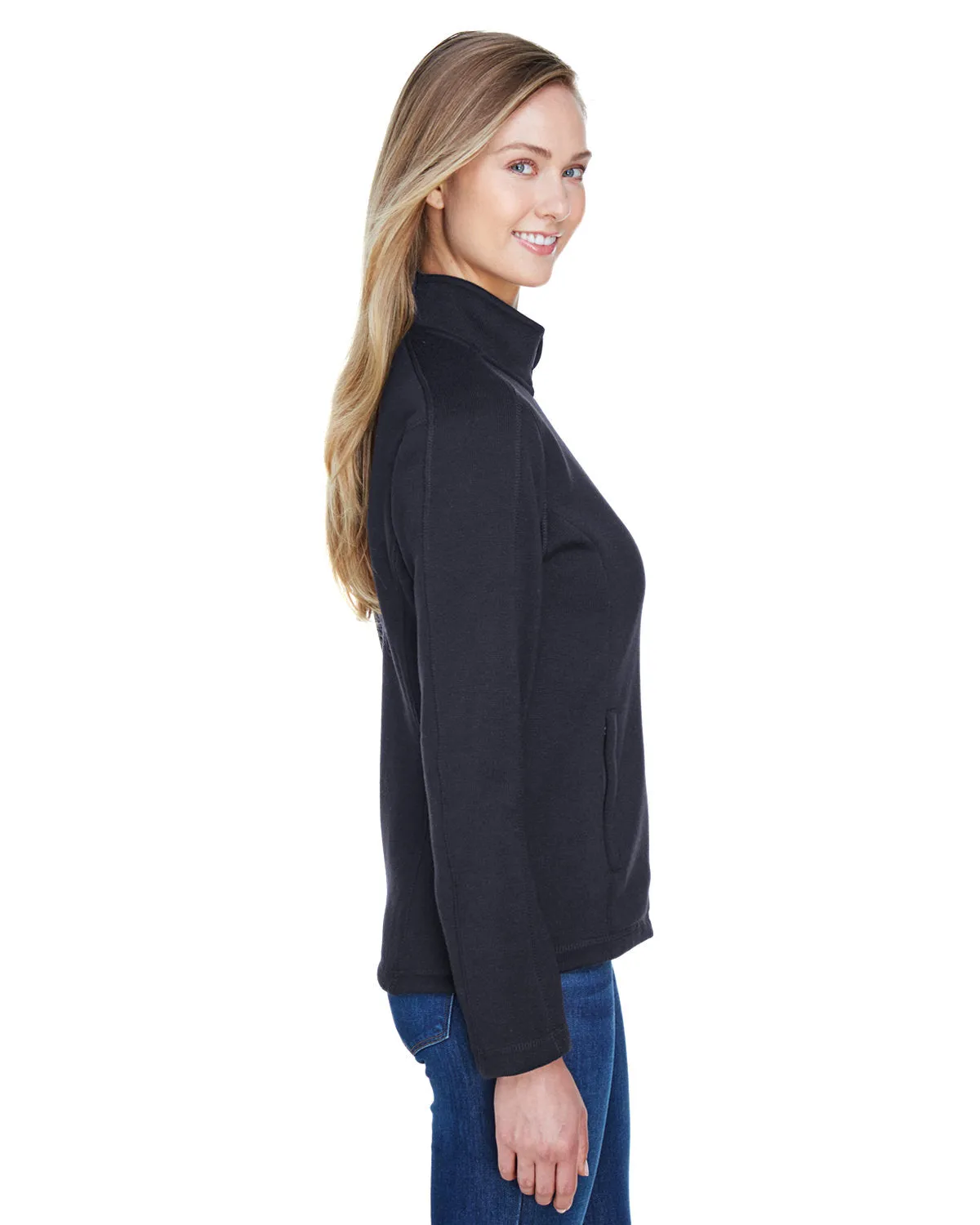 Devon & Jones Ladies' Bristol Full-Zip Sweater Fleece Jacket