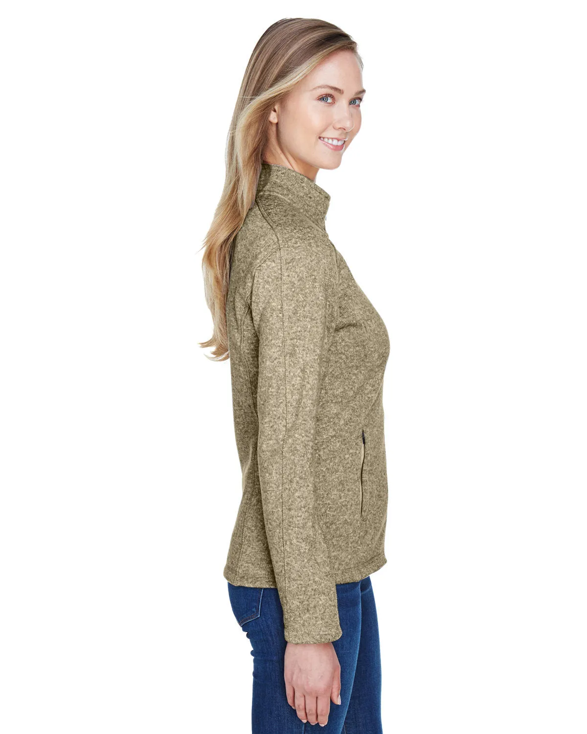 Devon & Jones Ladies' Bristol Full-Zip Sweater Fleece Jacket