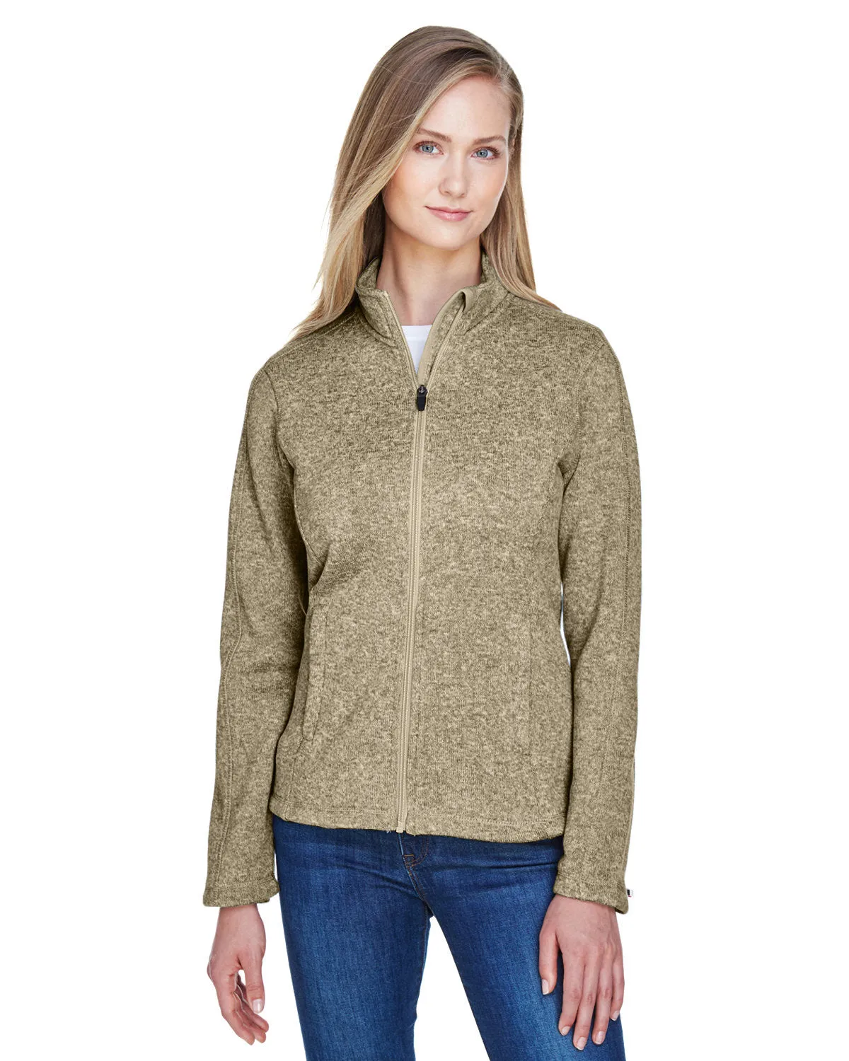 Devon & Jones Ladies' Bristol Full-Zip Sweater Fleece Jacket