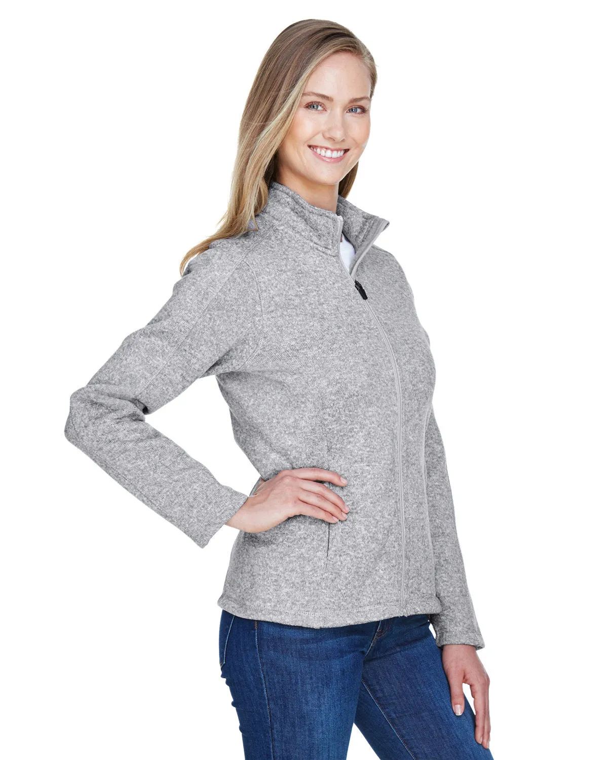 Devon & Jones Ladies' Bristol Full-Zip Sweater Fleece Jacket