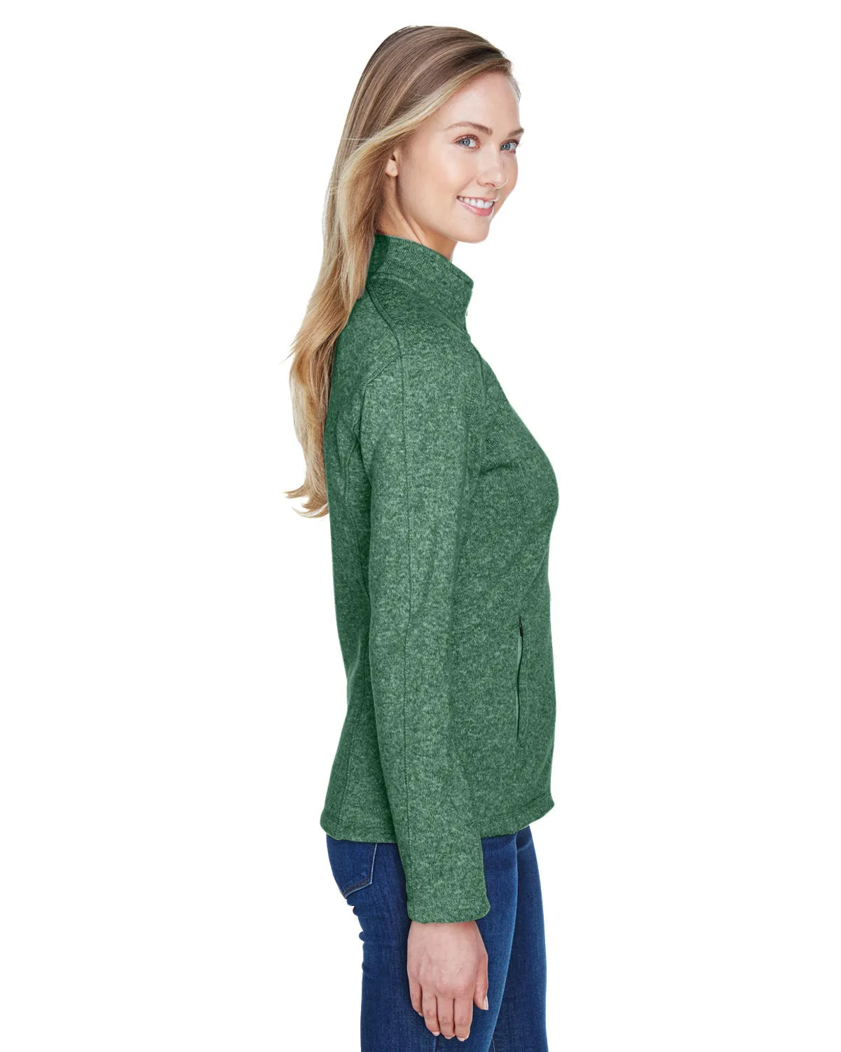 Devon & Jones Ladies' Bristol Full-Zip Sweater Fleece Jacket