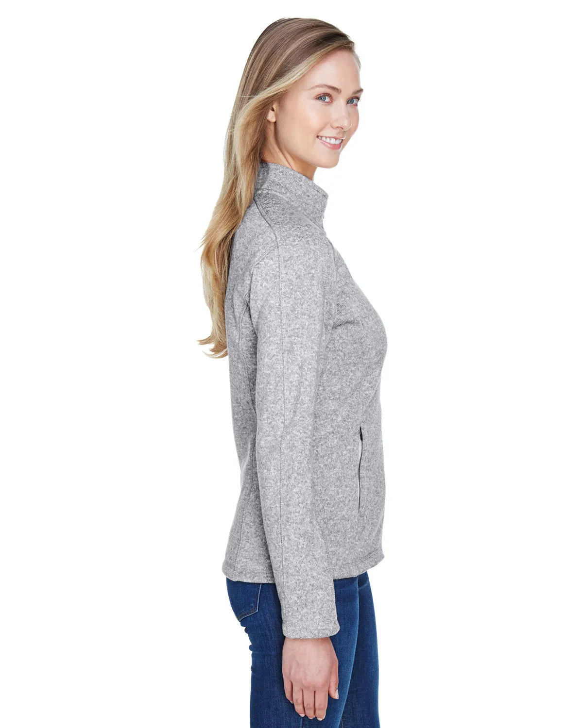 Devon & Jones Ladies' Bristol Full-Zip Sweater Fleece Jacket