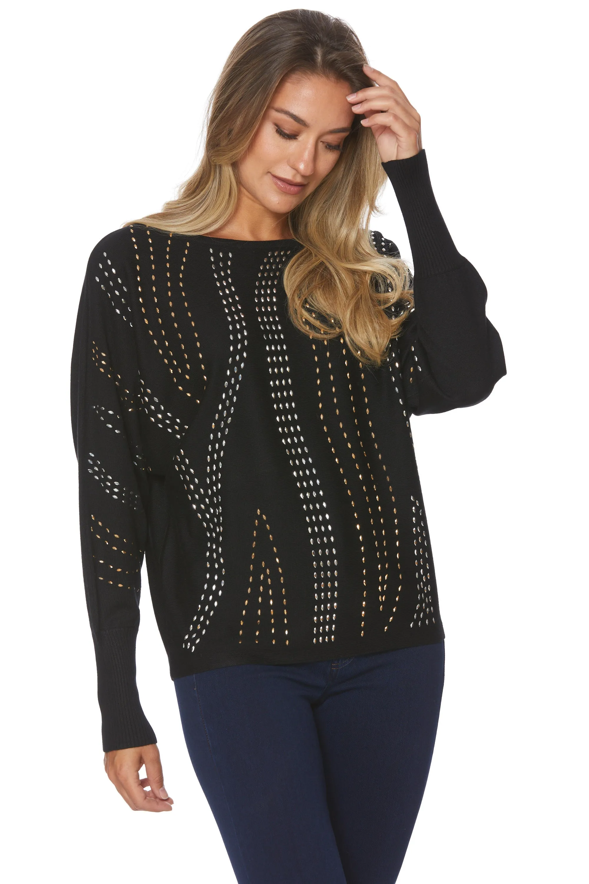 DOLMAN TOP WITH BLING