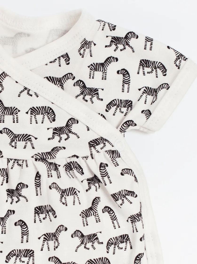 Dress, Little Zebras, Premium 100% Organic Cotton