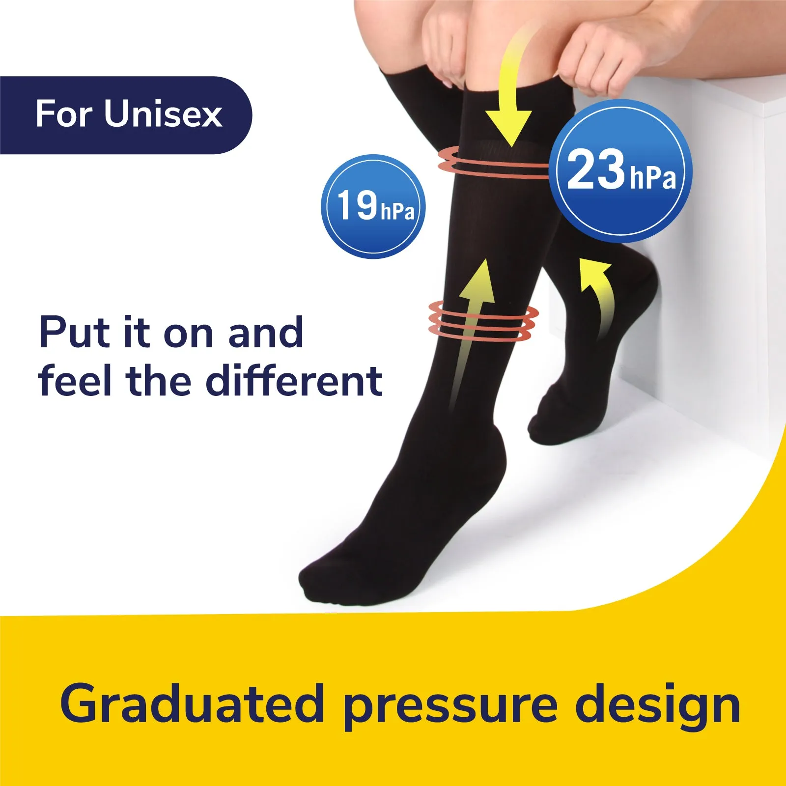 Dr.Scholl's Flight Compression In Socks (Medium)