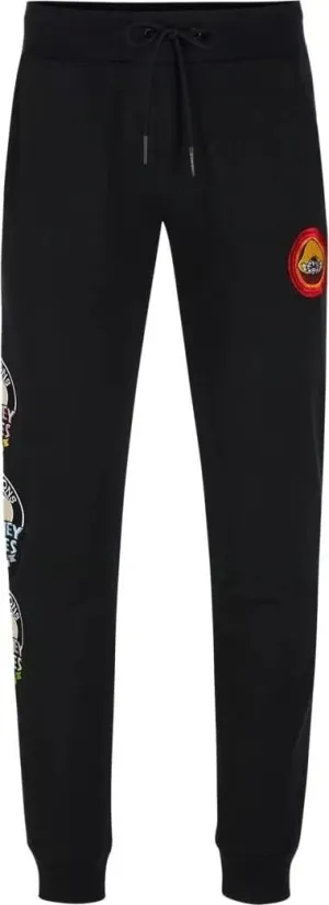 Duffy Looney Badge Sweat Pant (Black) - I23B01163009000