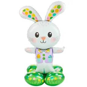 Easter Bunny Rabbit AirLoonz Balloons | 46 Inch