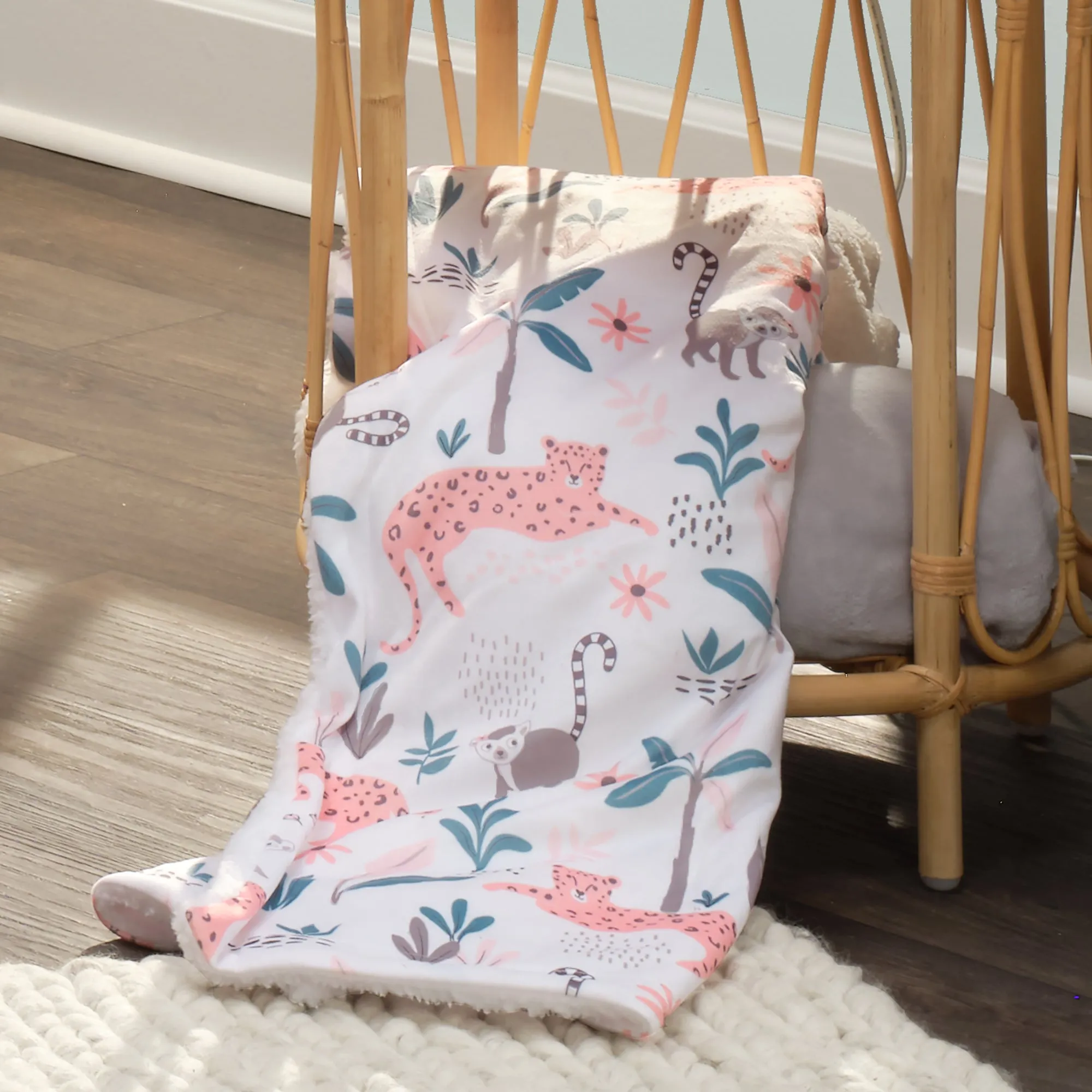 Enchanted Safari Baby Blanket