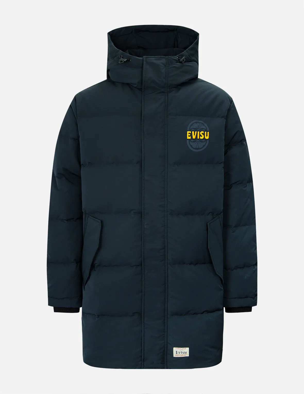 EVISU Squad Daicock Print Down Coat