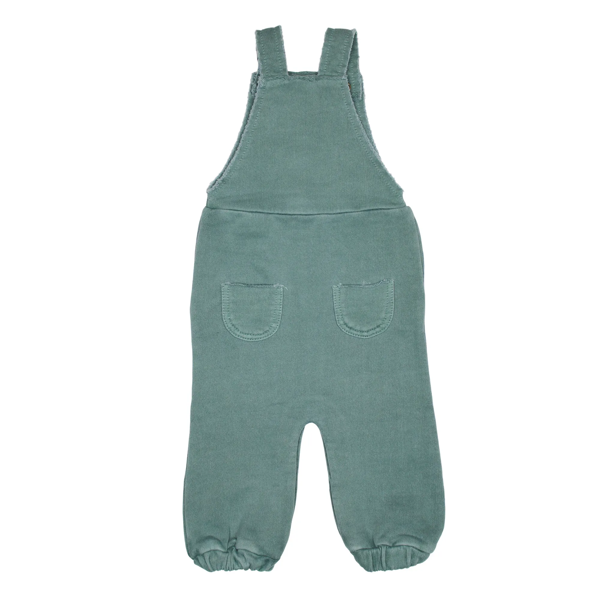 French Terry Overall Romper